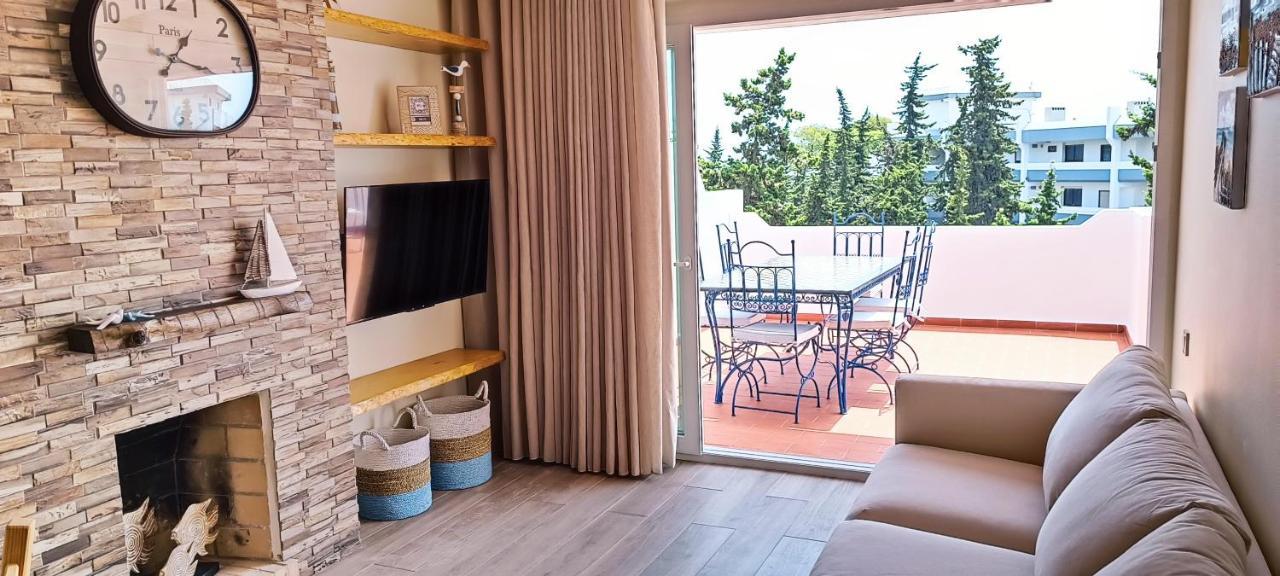 Blue & Yellow Penthouse With Terrace At Balaia Mar Αλμπουφέιρα Εξωτερικό φωτογραφία