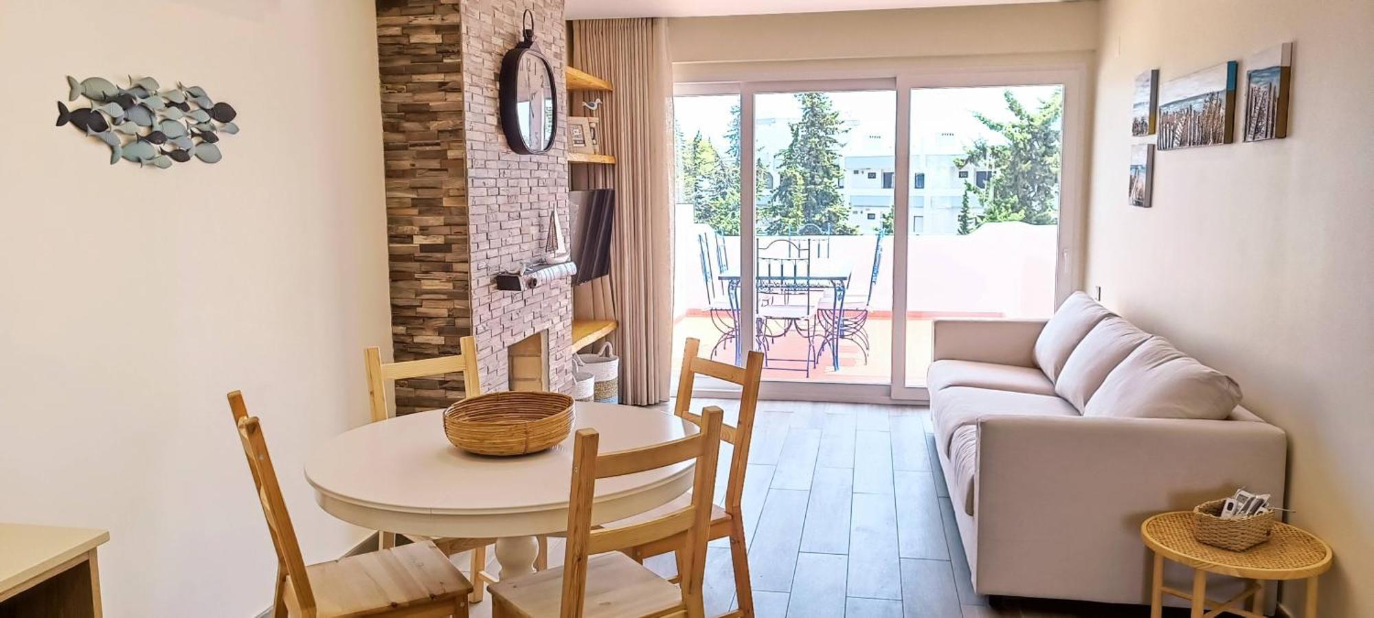 Blue & Yellow Penthouse With Terrace At Balaia Mar Αλμπουφέιρα Εξωτερικό φωτογραφία