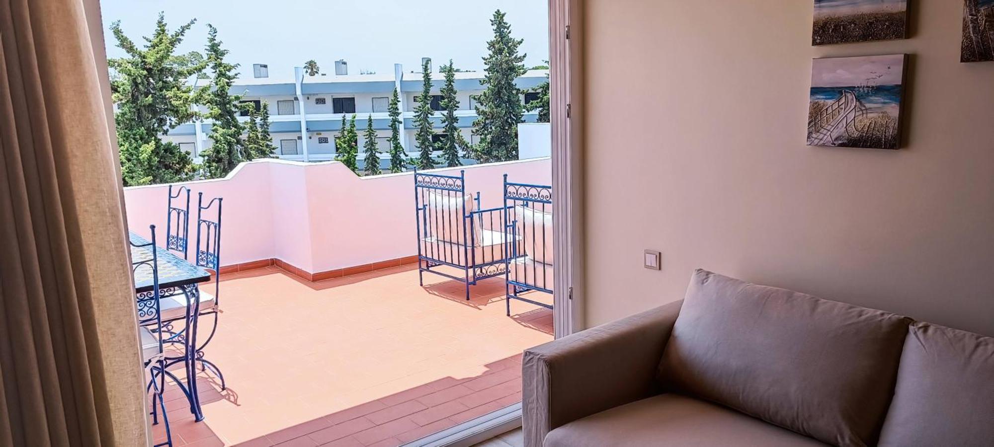 Blue & Yellow Penthouse With Terrace At Balaia Mar Αλμπουφέιρα Εξωτερικό φωτογραφία